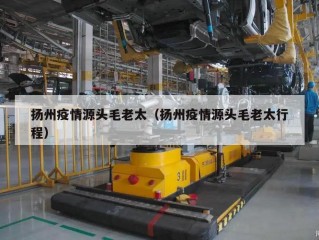 扬州疫情源头毛老太（扬州疫情源头毛老太行程）